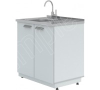 Мойка лабораторная ЛК-900 СМС (1 раковина, 1 смеситель)