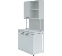 Стол лабораторный с шкафом-надстройкой ЛК-1200 СН