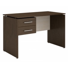 Стол прямой с двумя ящиками