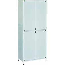 Шкаф металлический медицинский двустворчатый