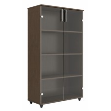 Шкаф средний со стеклянными дверцами ШС-2/3